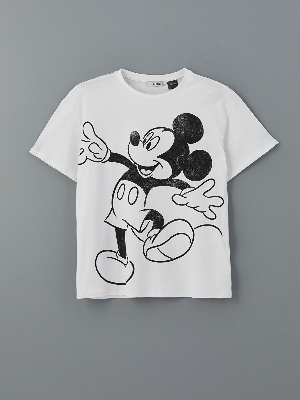 Ženska majica sa otiskom Mickey Mouse i okruglim izrezom -S5DH31Z8-Q6K