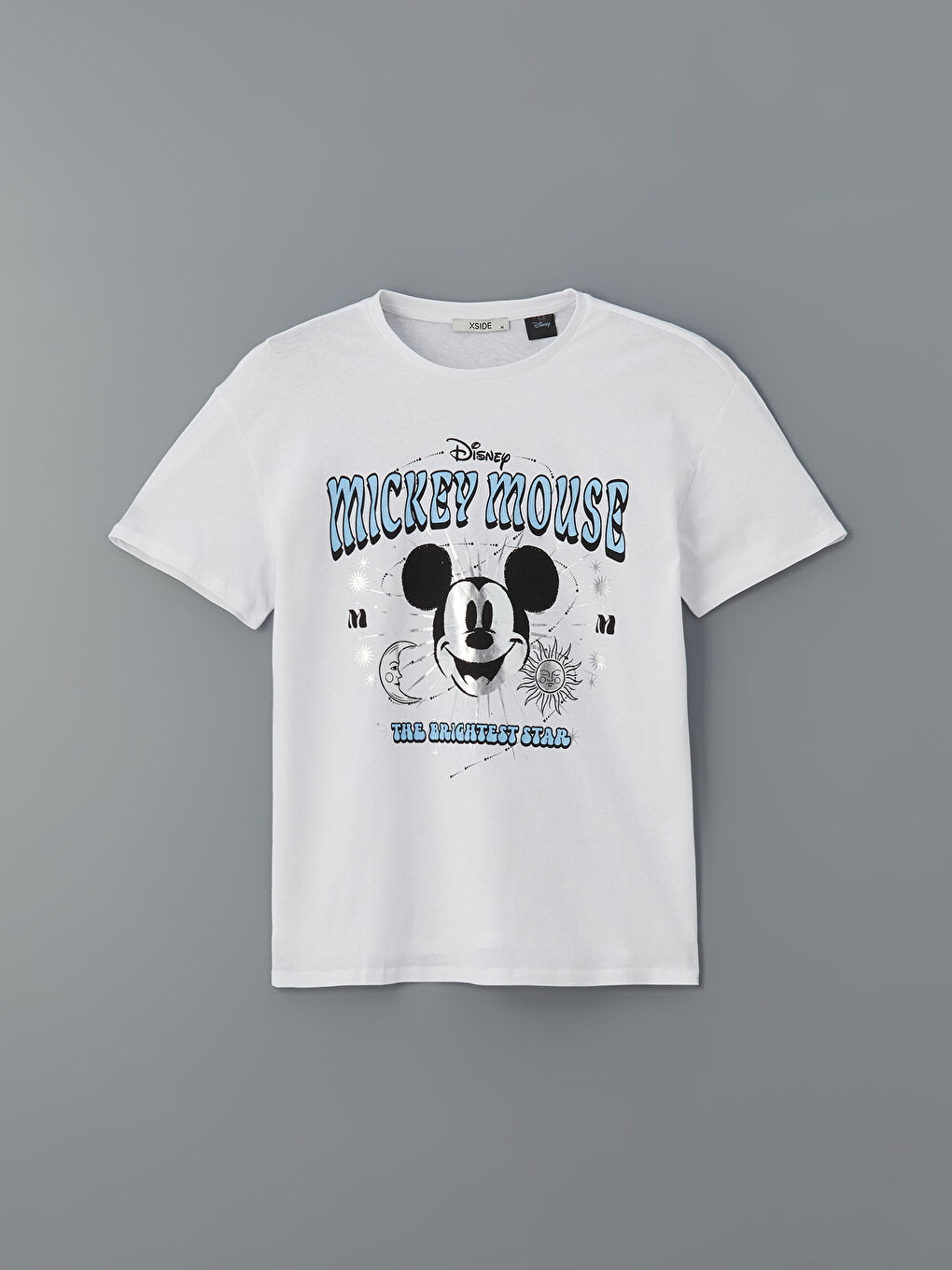 Ženska majica sa otiskom Mickey Mouse i okruglim izrezom -S5DH66Z8-Q6K