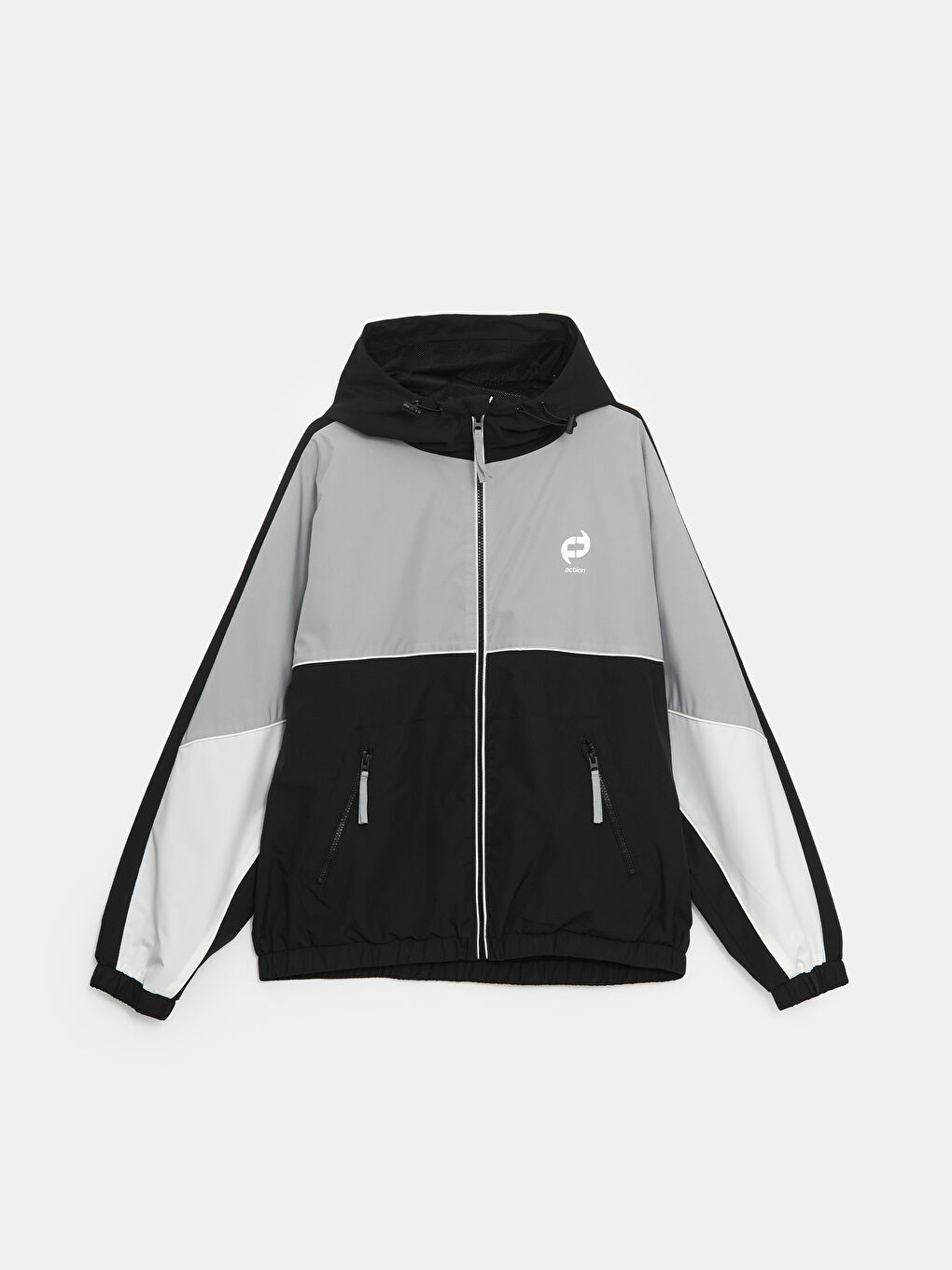 Relaxed Fit Hooded Men's Thin Coat -S5DH69Z8-CVL