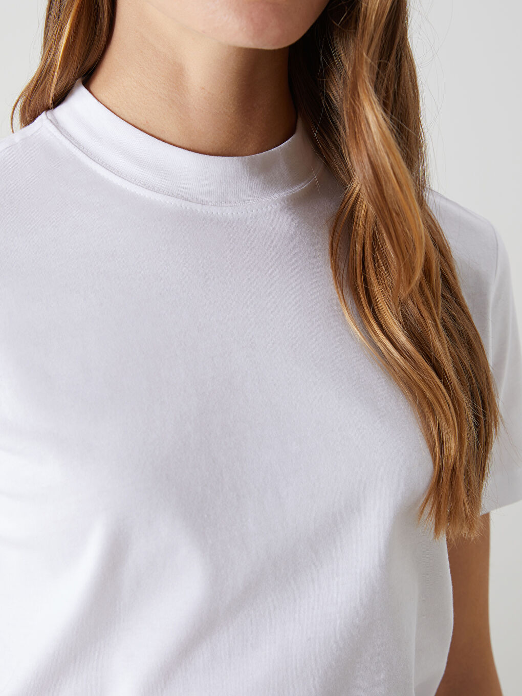 Crew Neck Women's T-Shirt-2