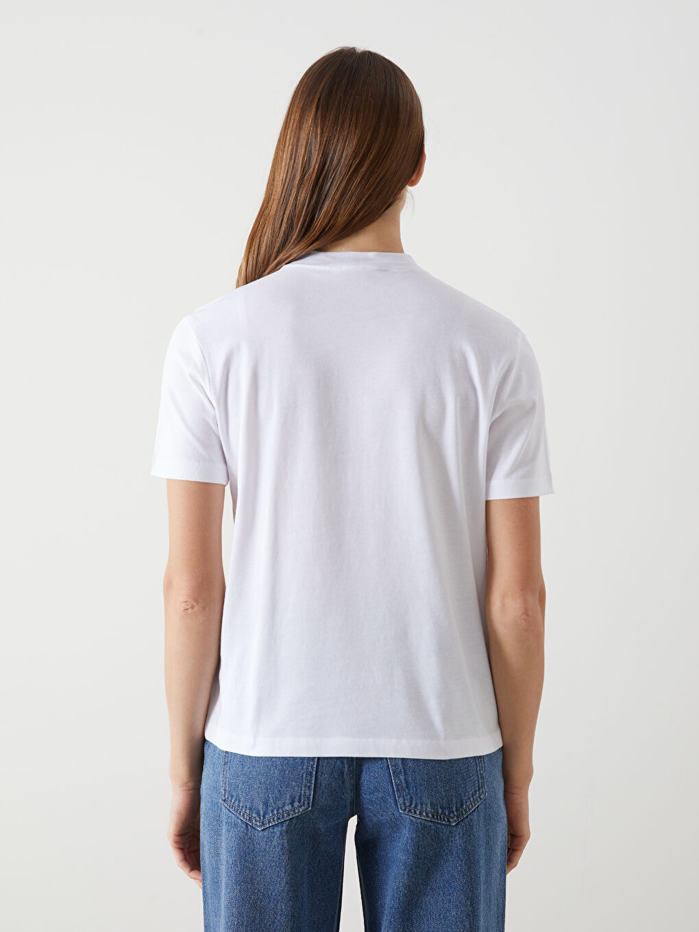 Crew Neck Women's T-Shirt-3