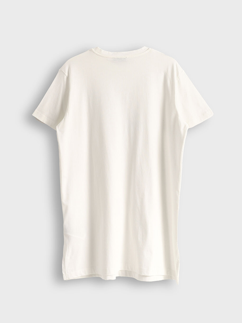 Crew Neck Printed Women's T-Shirt-1