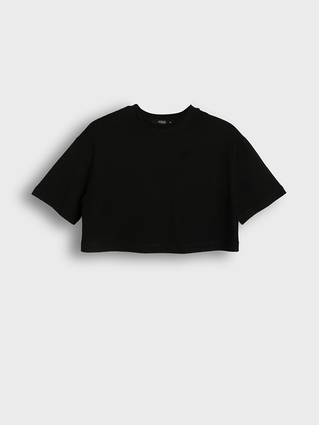 Crew Neck Women's Crop Top