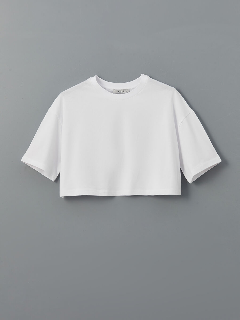 Crew Neck Women's Crop Top -S5DH96Z8-Q6K