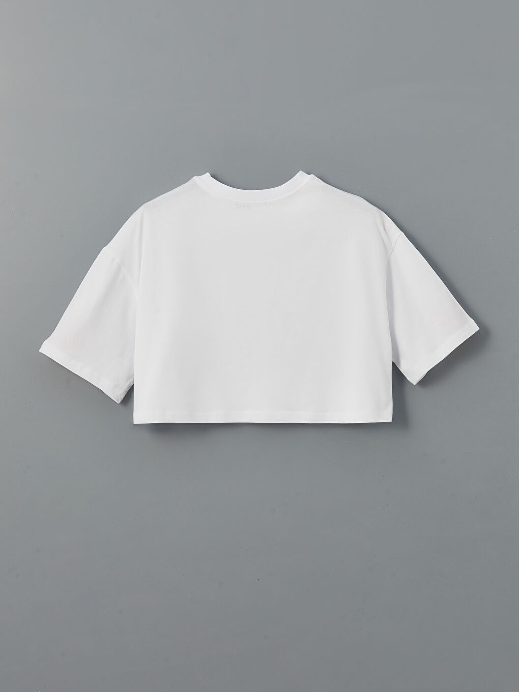Crew Neck Women's Crop Top -S5DH96Z8-Q6K