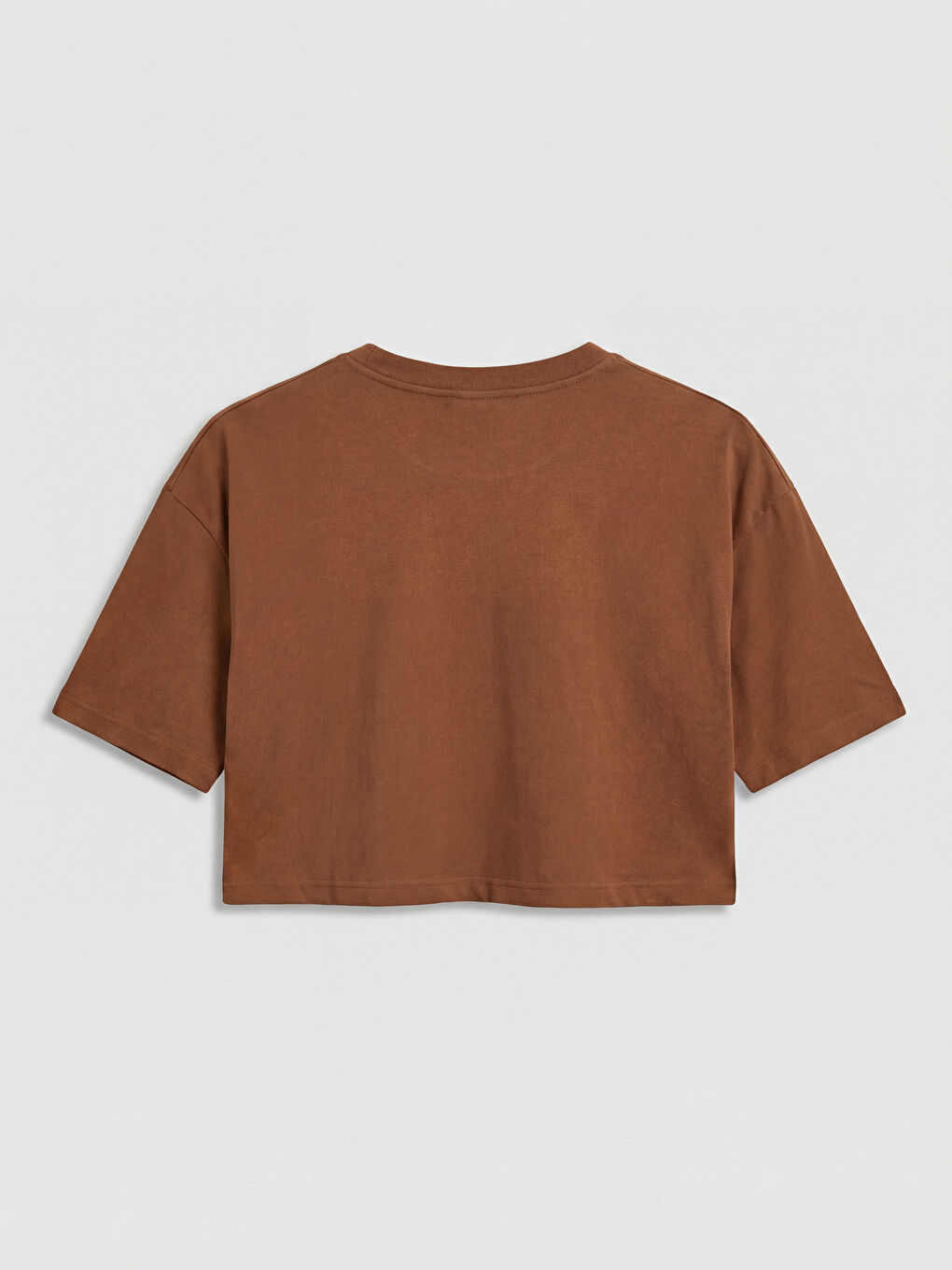 Crew Neck Women's Crop Top-1