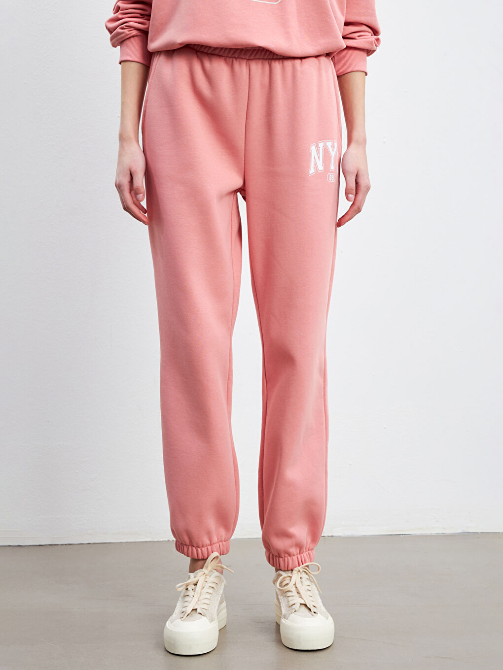 Elastic Waist Chicago Printed Women's Jogger Sweatpants -S5DH98Z8-GD6
