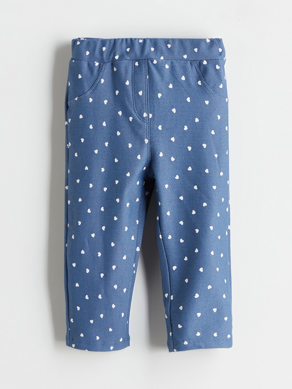 Elasticated Waist Printed Girls' Leggings -S5DI17Z1-507