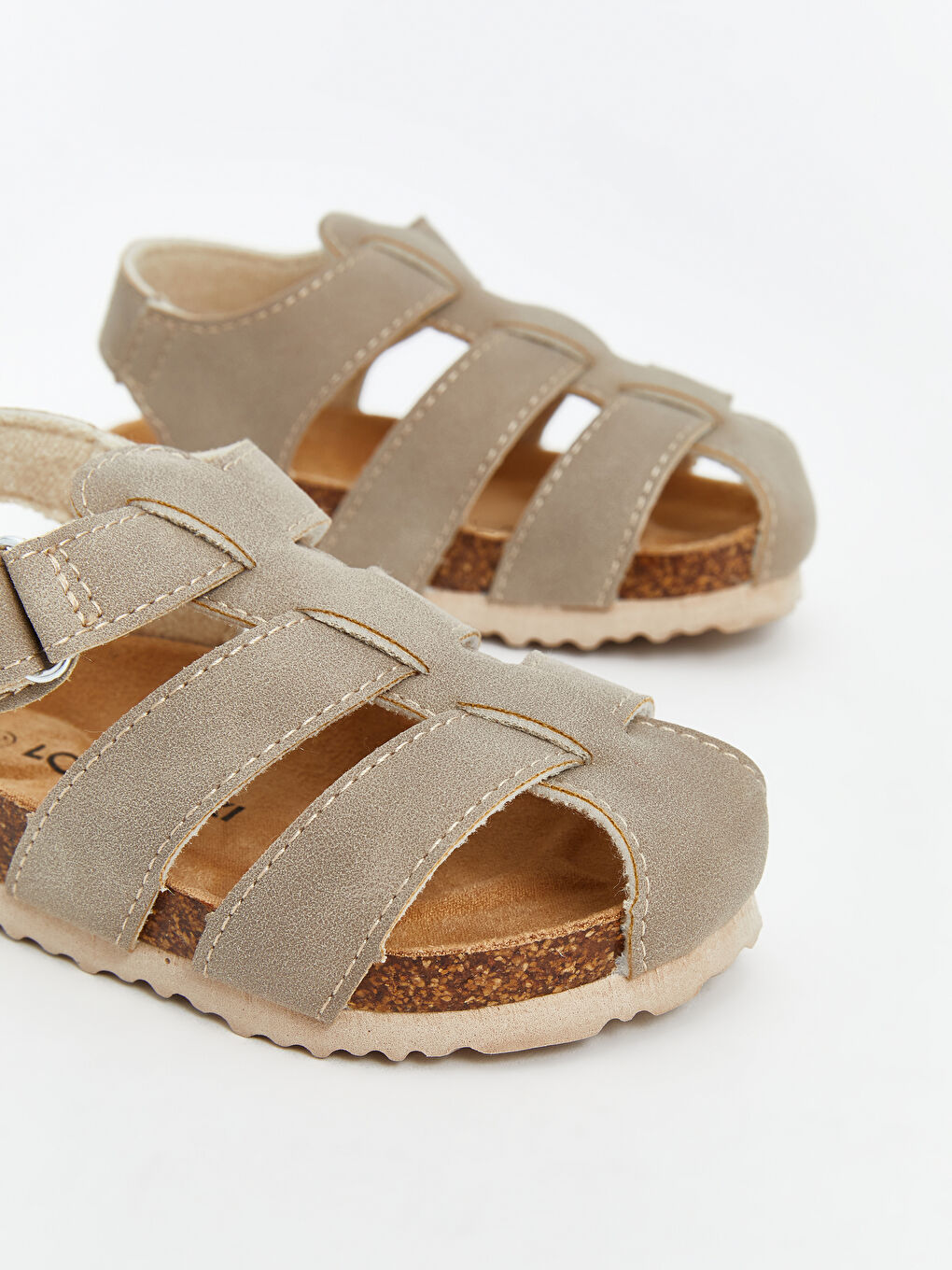 Baby Boy Sandals with Velcro -S5DI32Z1-K6V