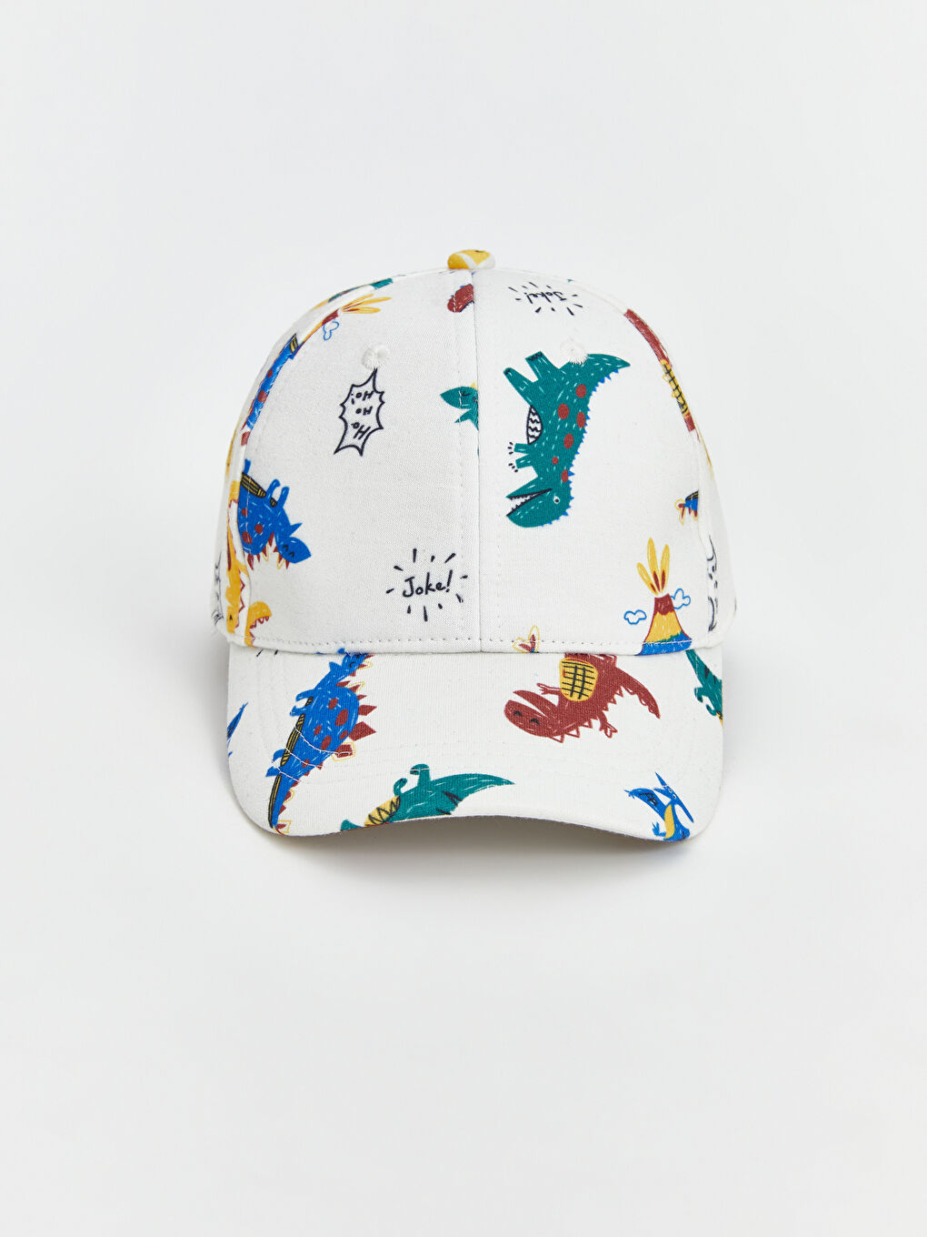 Dinosaur Printed Boys' Baseball Cap -S5DI36Z4-F9C