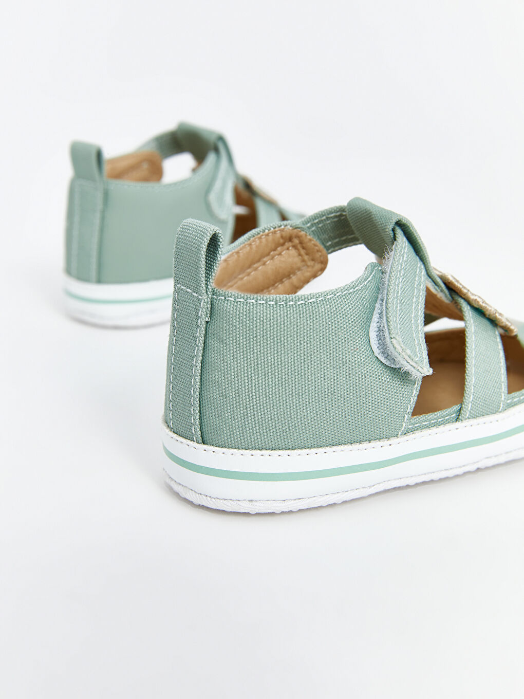 Baby Boy GREEN Pram Shoes -S5DJ07Z1-GBN