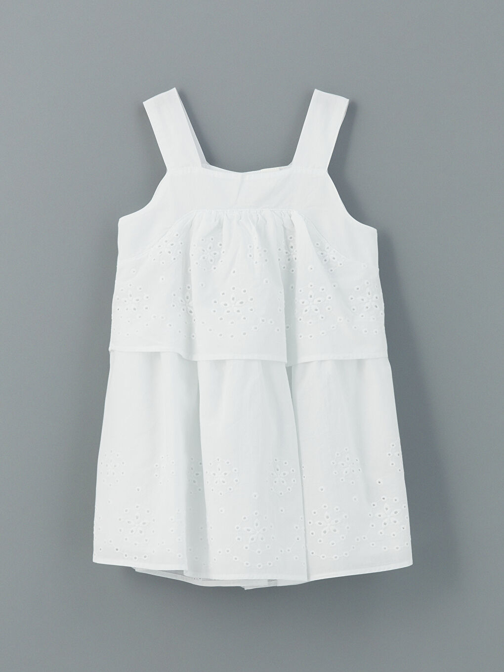 Hole-Knitted Embroidered Baby Girls' Dress -S5DJ10Z1-JYX