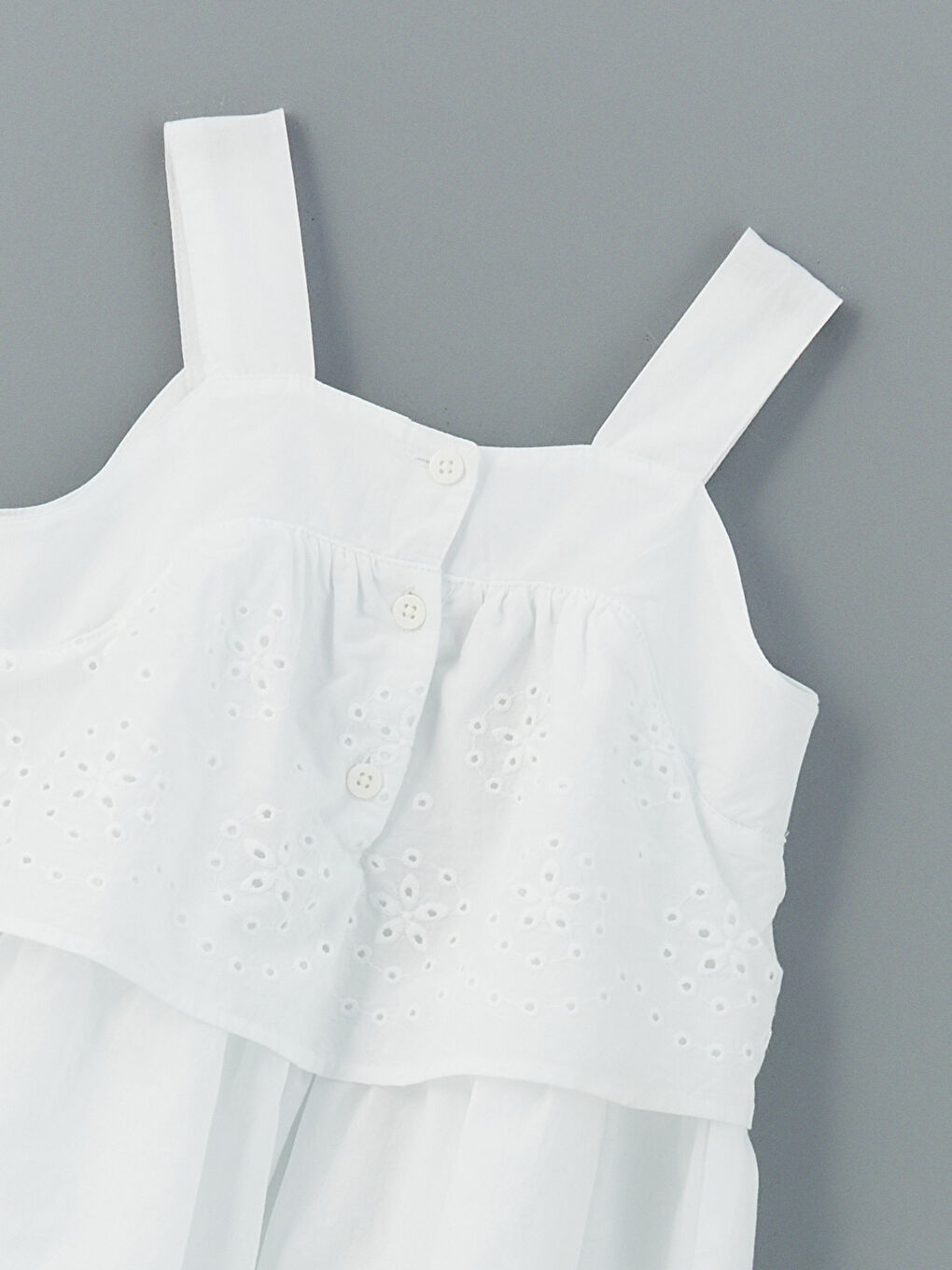 Hole-Knitted Embroidered Baby Girls' Dress -S5DJ10Z1-JYX