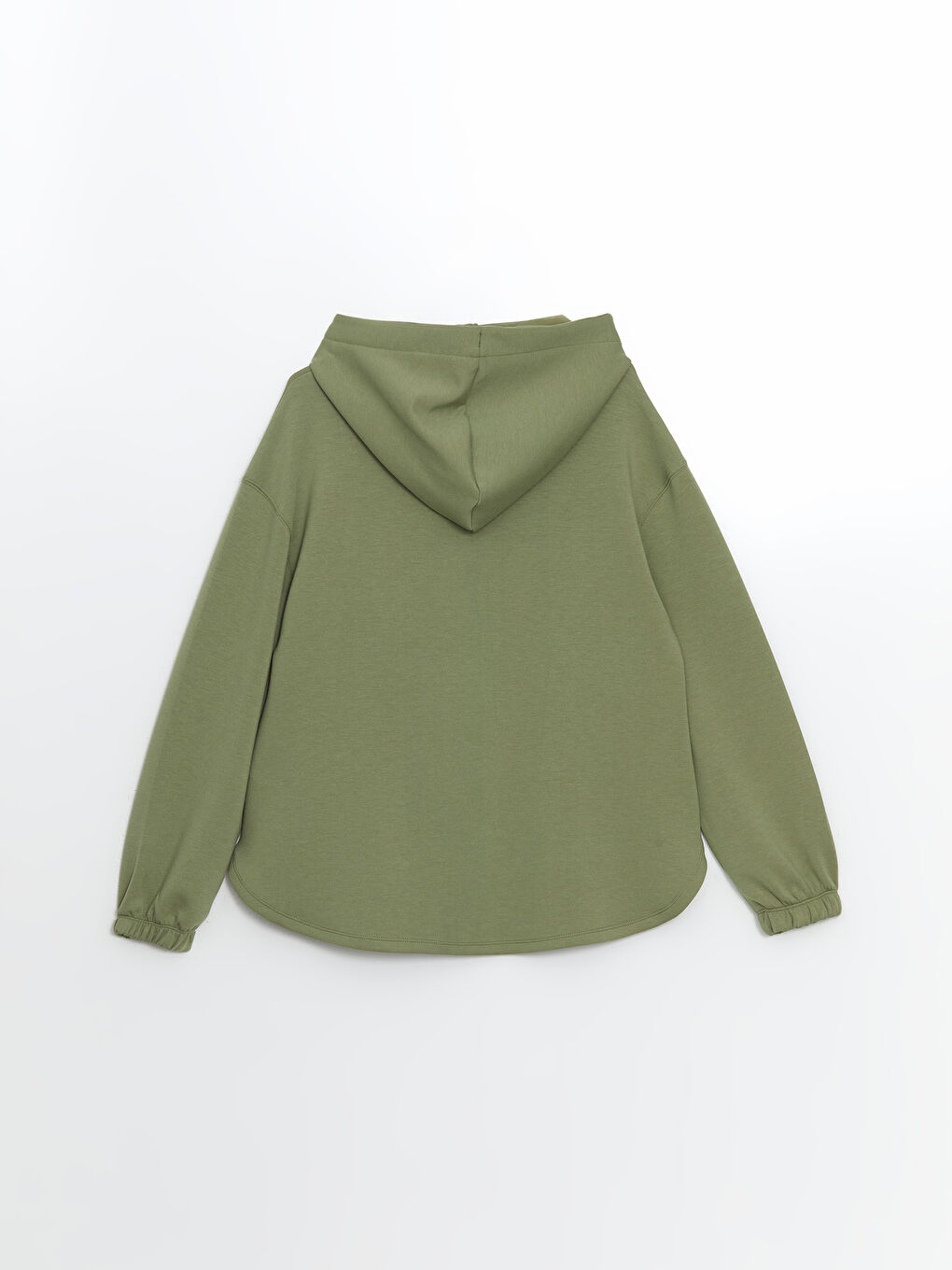 Plain Long Sleeve Women's Hoodie -S5DJ13Z8-GUY