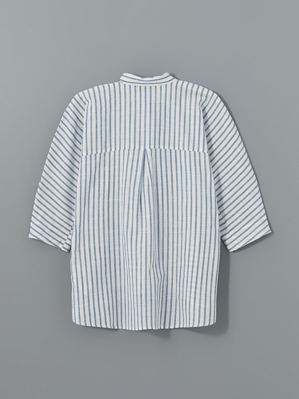 Loose Fit Striped Women's Shirt -S5DJ42Z8-LEN