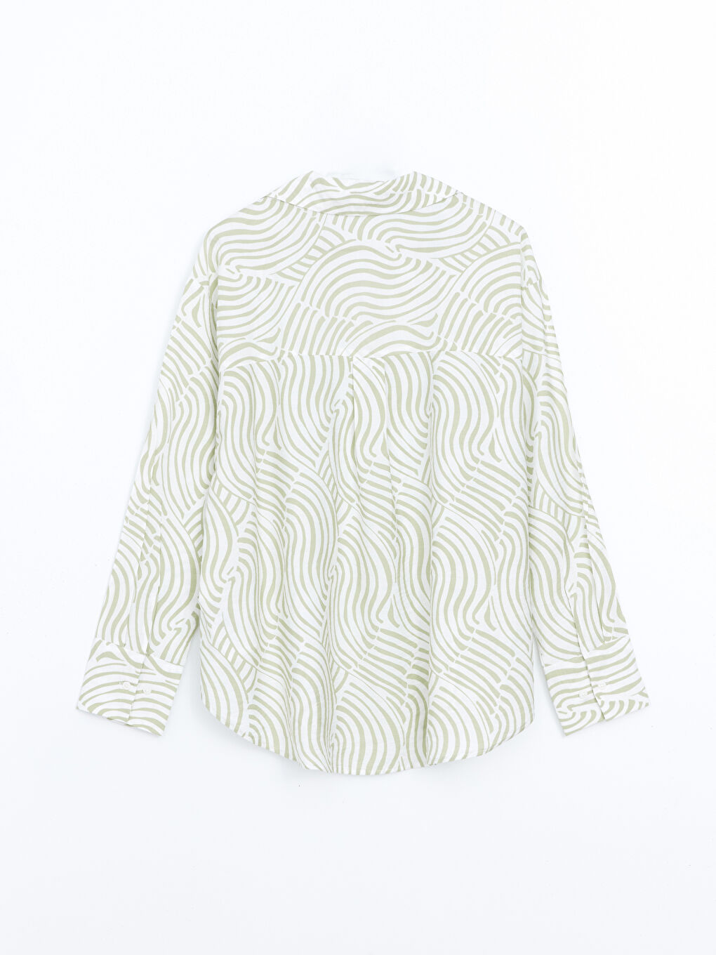 Loose Fit Patterned Women's Shirt -S5DJ43Z8-LRR