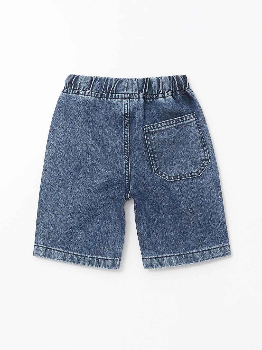 Boys' Elastic Waist Denim Shorts -S5DJ89Z1-H45
