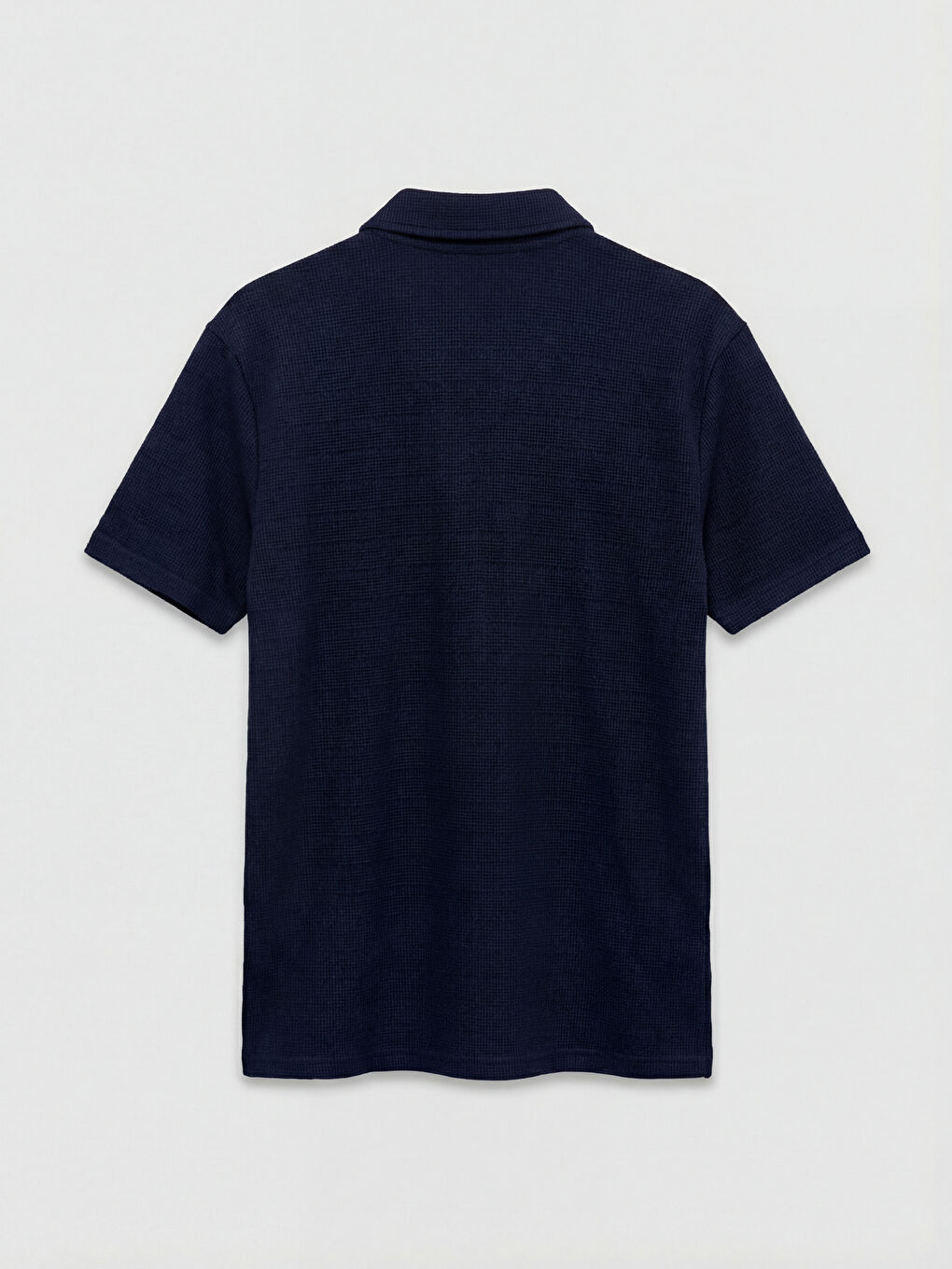 Polo Neck Short Sleeve Men's T-Shirt-6