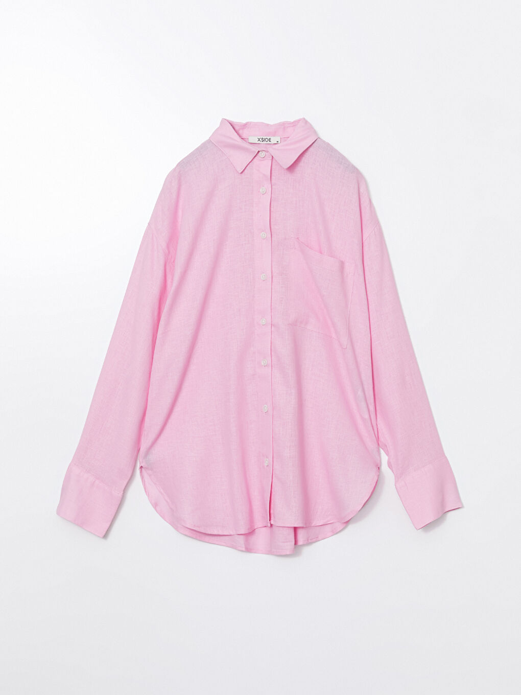 Linen Blend Women's Shirt -S5DK04Z8-CVR