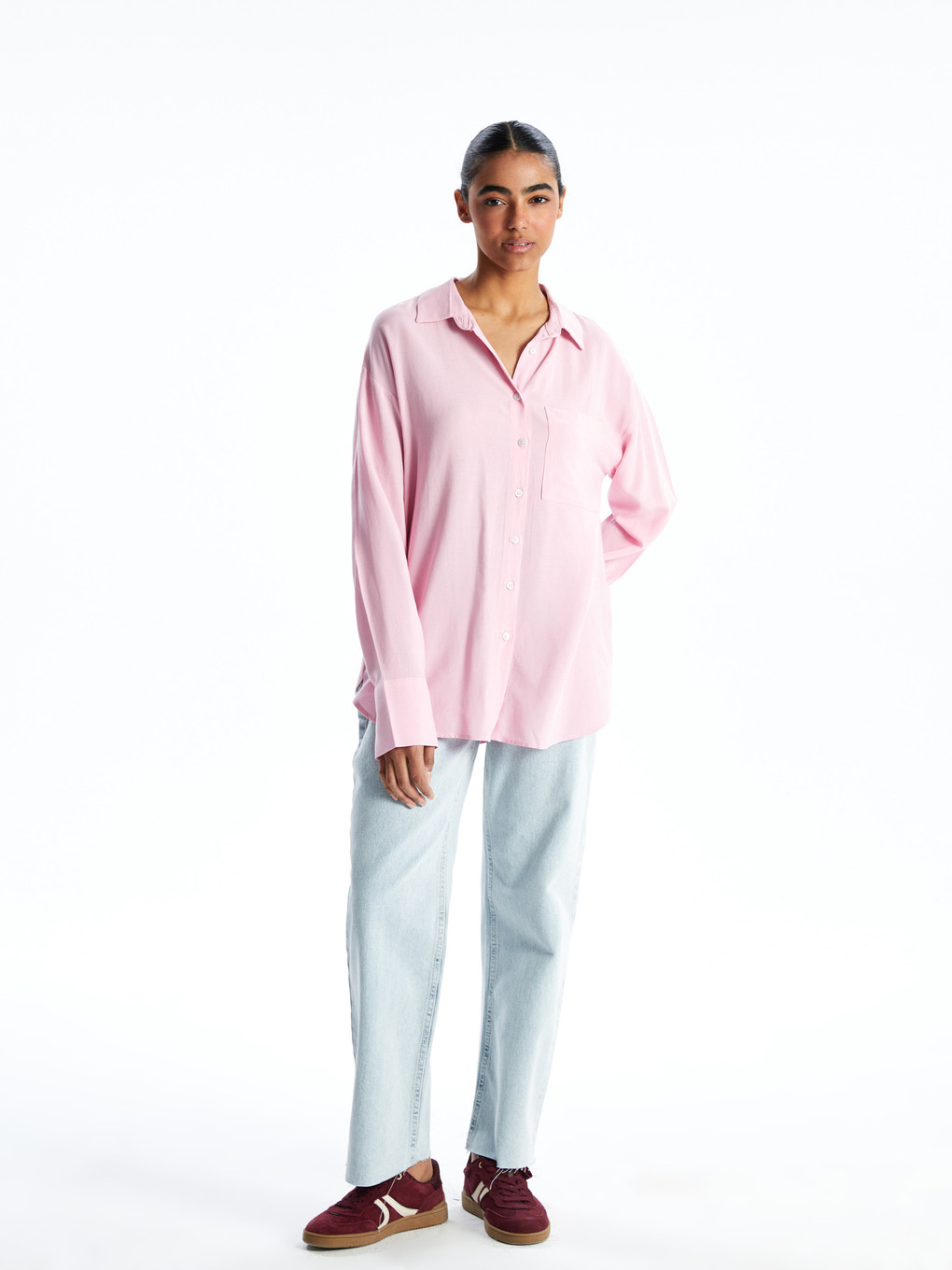 Linen Blend Women's Shirt-1