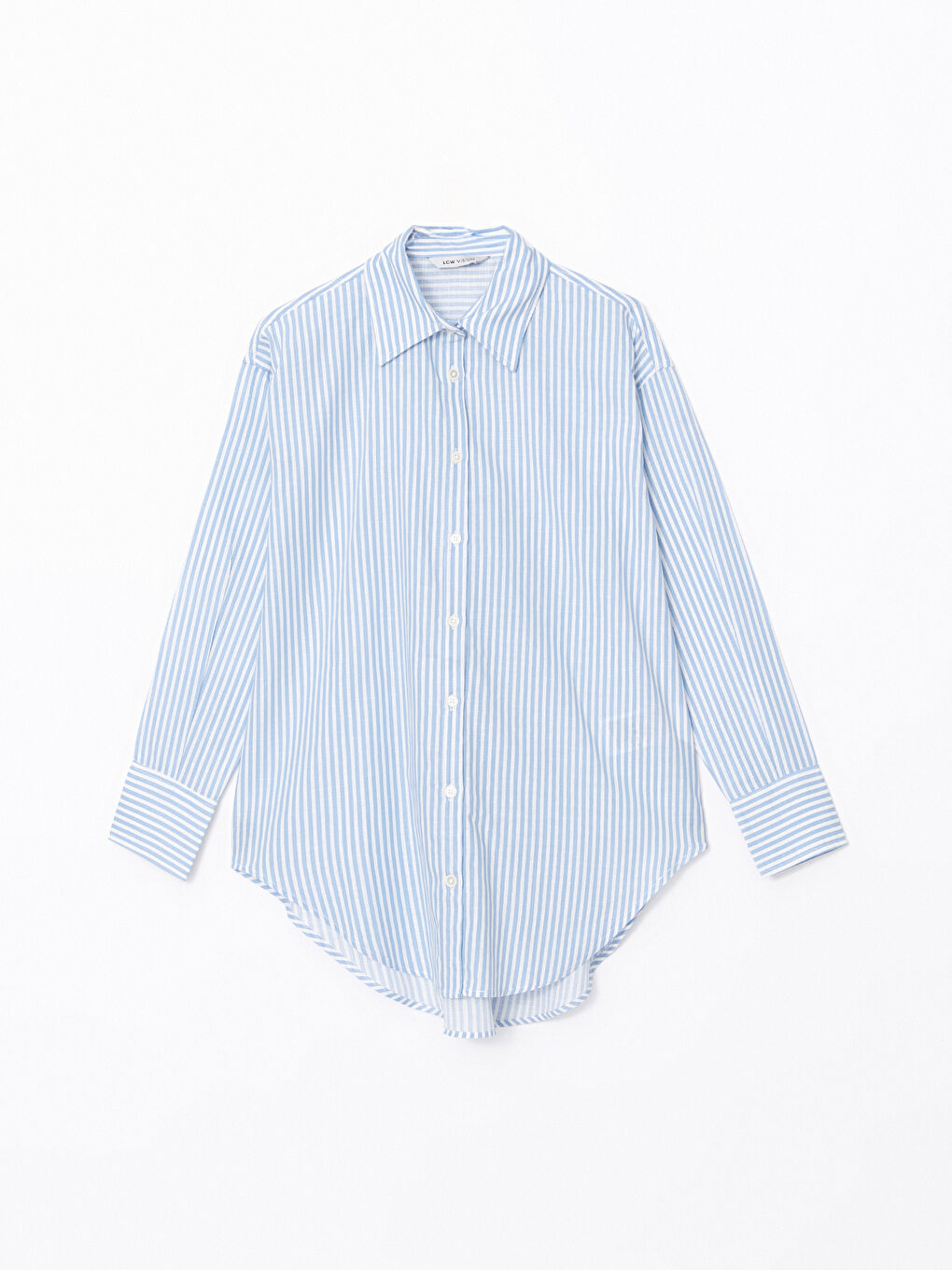 Striped Women's Shirt Tunic-4