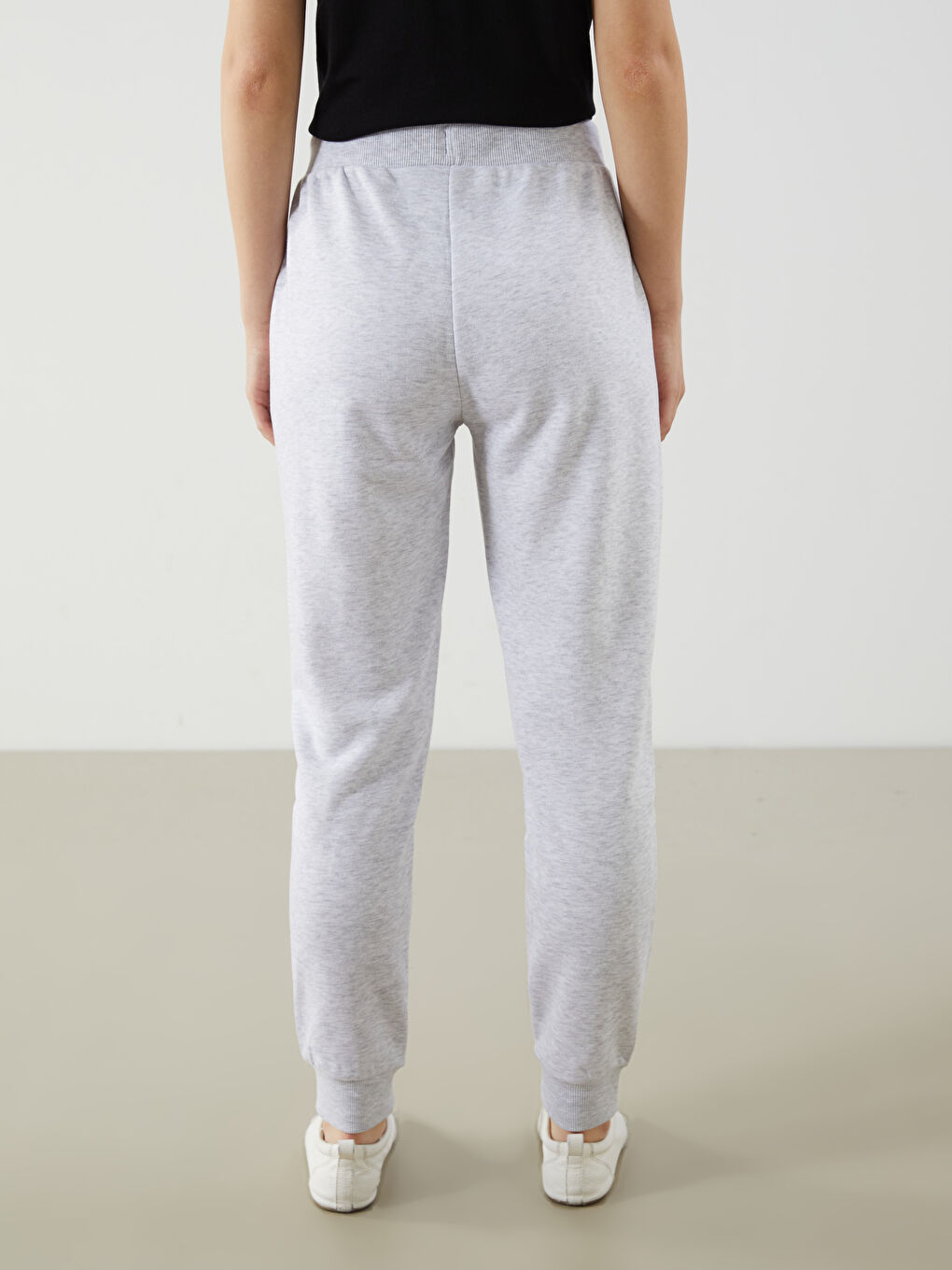 Elasticated Waist Women's Jogger Sweatpants -S5DK25Z8-EFN
