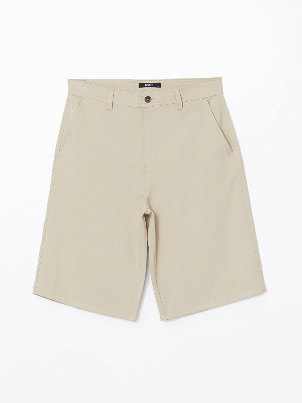 XSIDE Relaxed Fit Plain Men's Shorts -S5DK55Z8-S9H