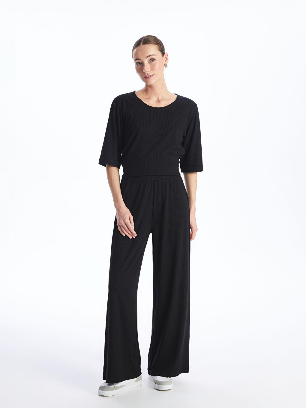 Women's Sweatpants with Elastic Waist -S5DK56Z8-CVL