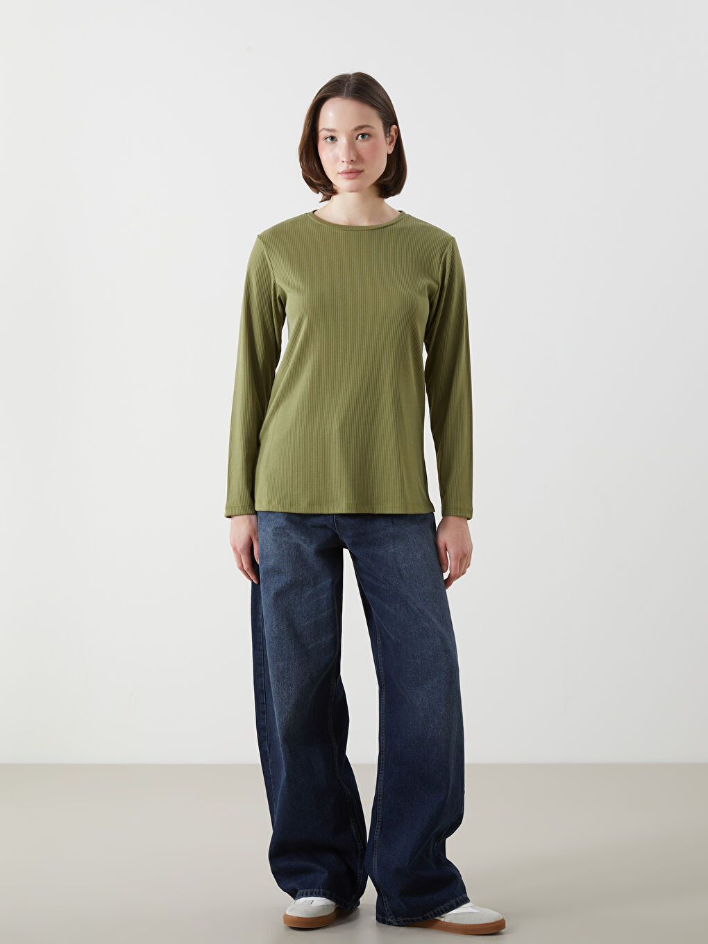 Crew Neck Women's T-Shirt -S5DK60Z8-H0E
