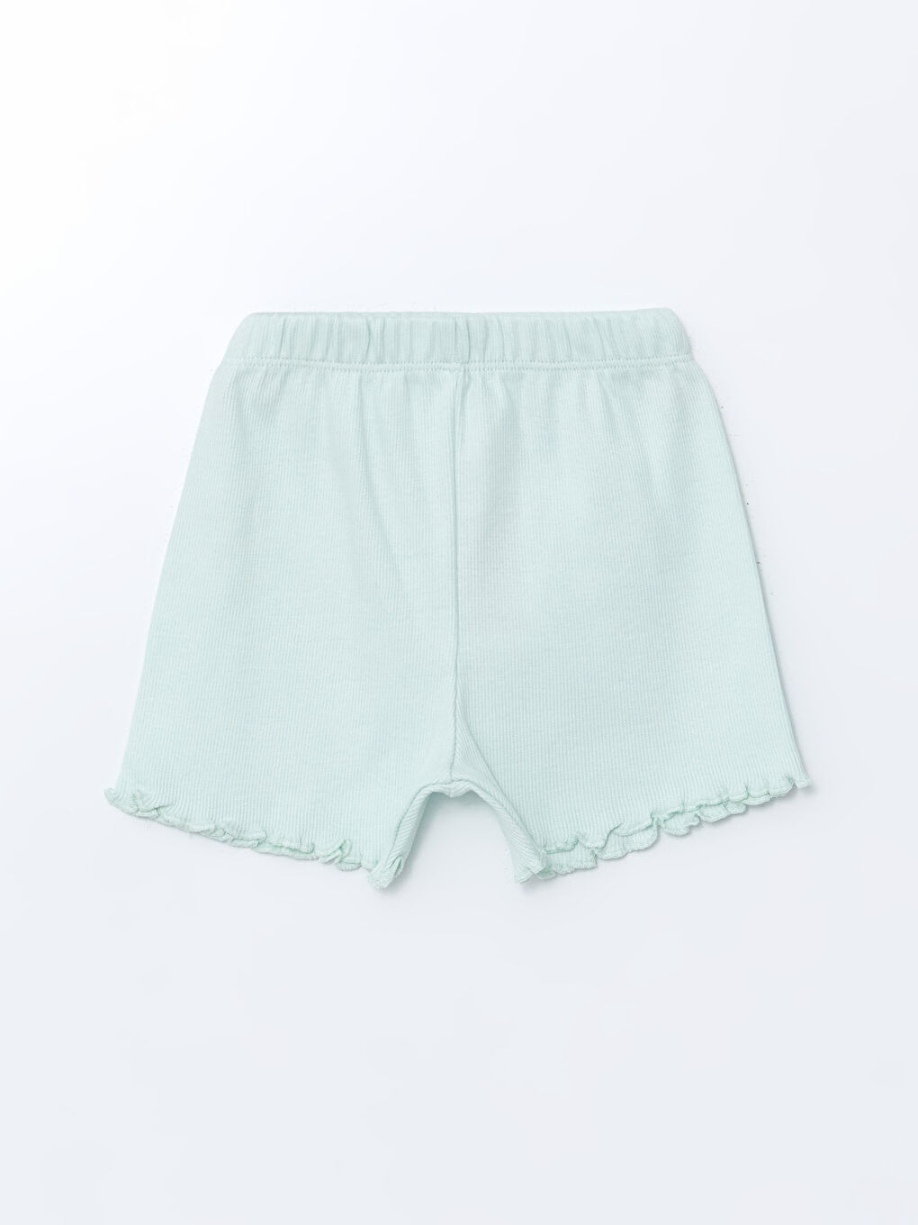 Yeşil Kız Bebek Kaşkorse Şort-1