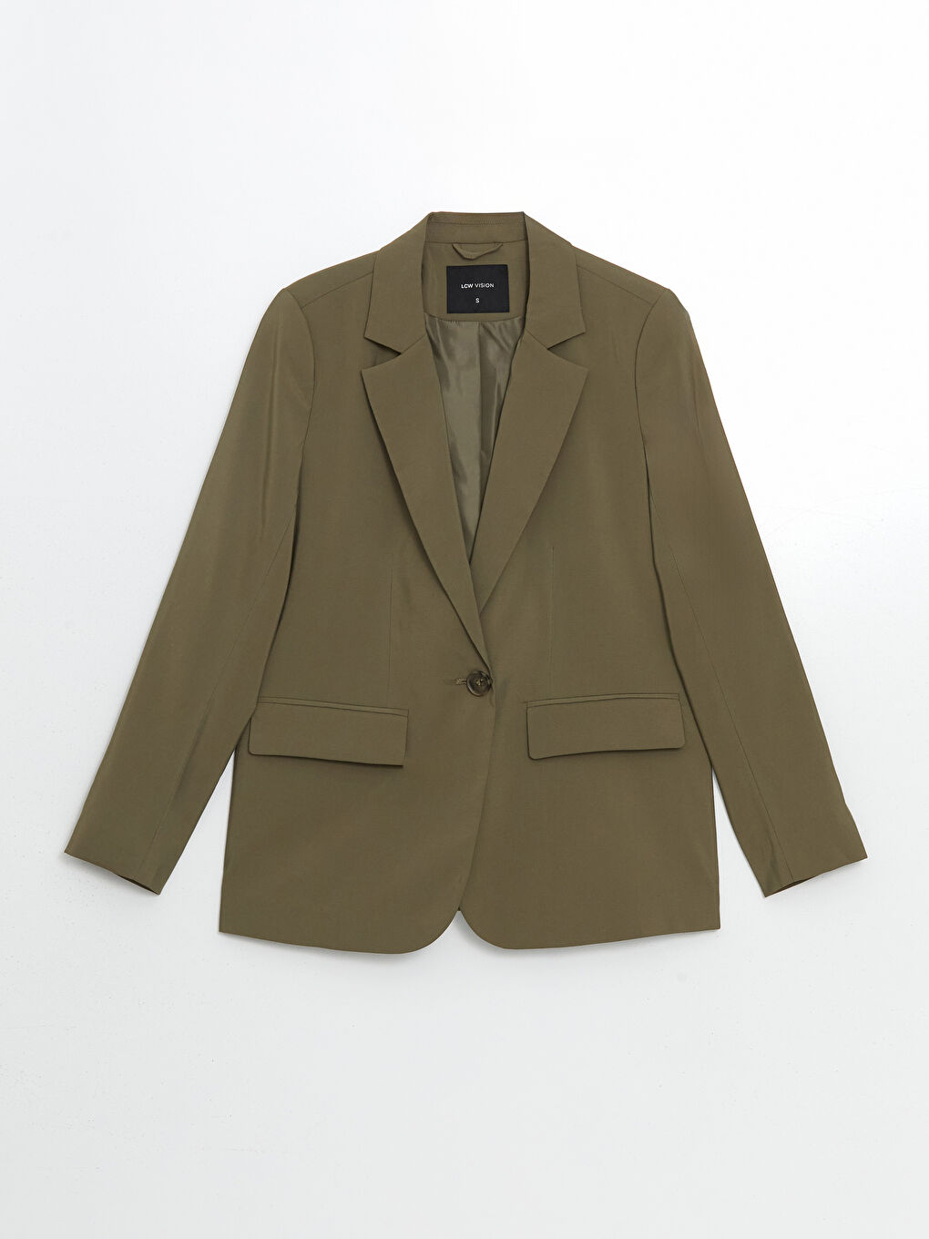 LCW Vision Linen Look Women's Blazer Jacket -S5DK88Z8-CTA