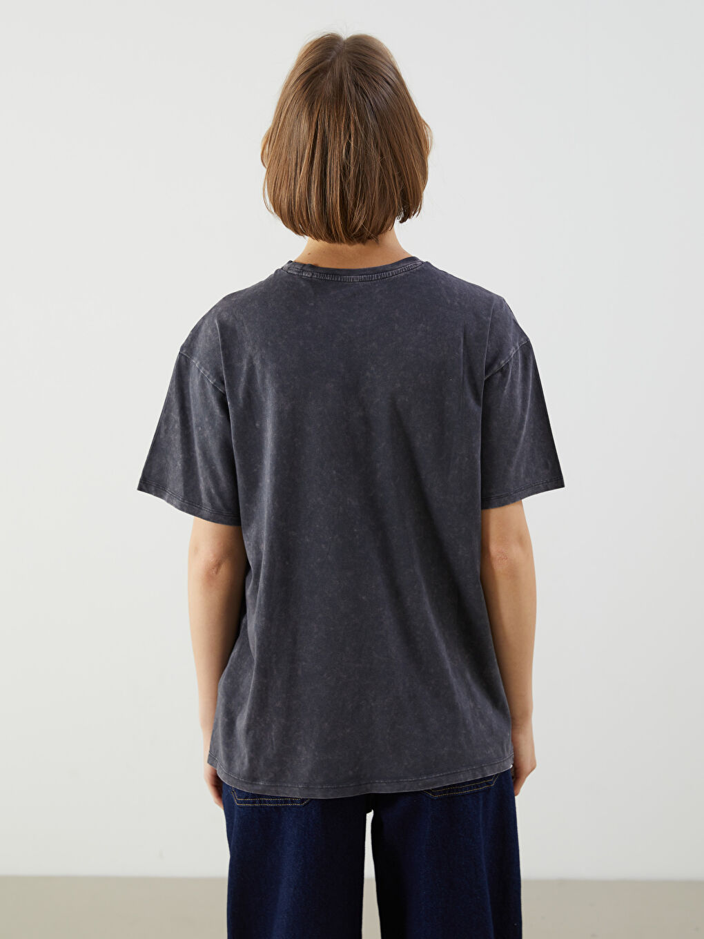 Crew Neck Women's T-Shirt -S5DK95Z8-RFL
