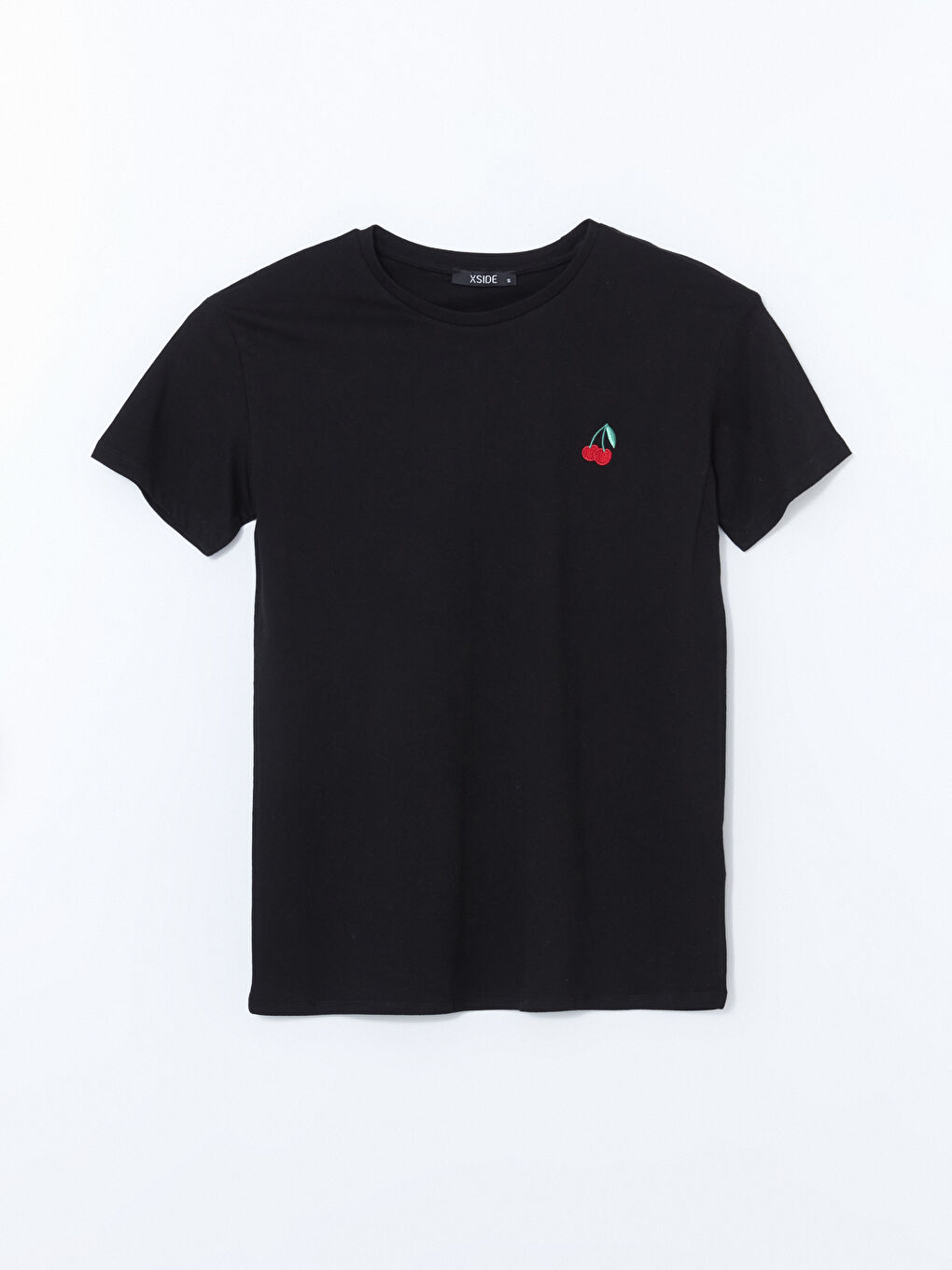 Crew Neck Embroidered Women's T-Shirt -S5DL09Z8-CVL