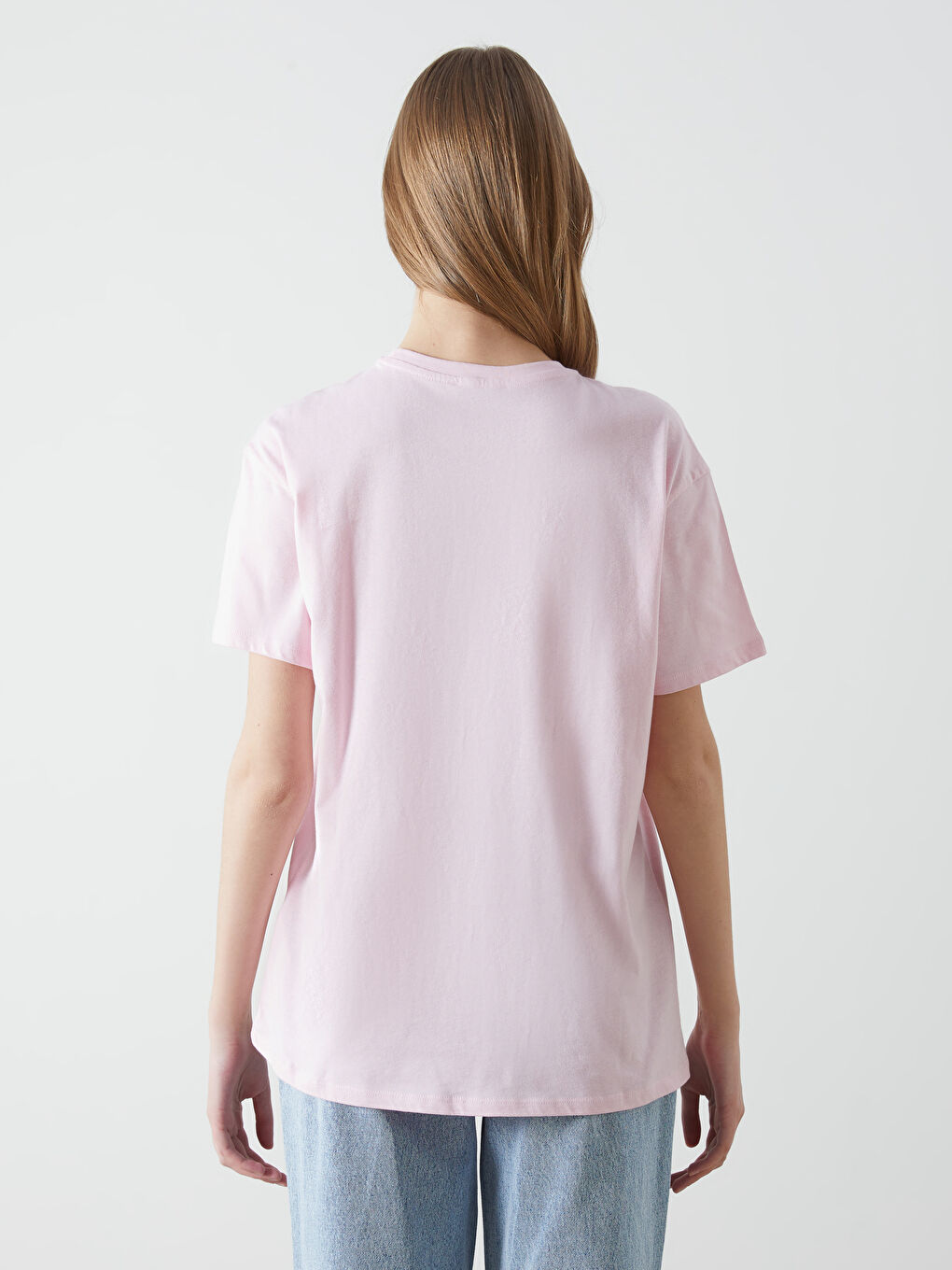XSIDE Crew Neck Printed Women's T-Shirt -S5DL14Z8-SKB