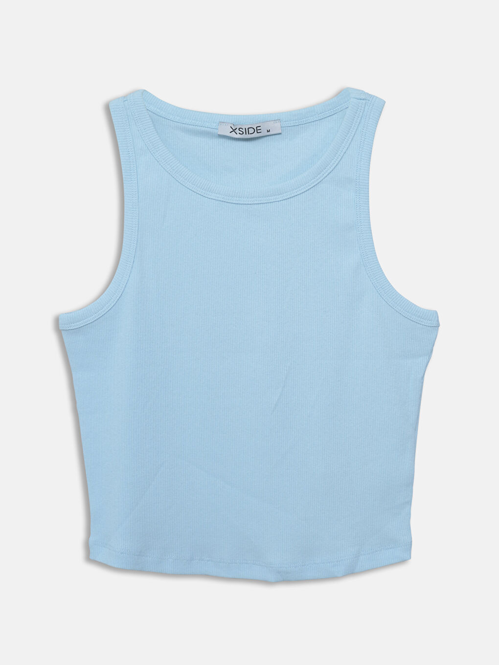 Crew Neck Crop Women's Tank Top -S5DL32Z8-CU5