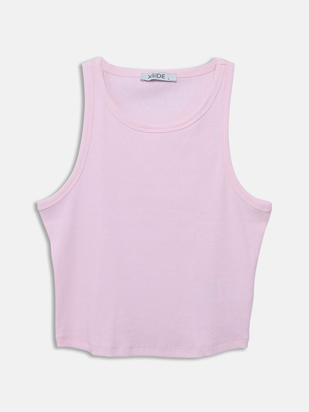 Crew Neck Crop Women's Tank Top -S5DL32Z8-DUQ