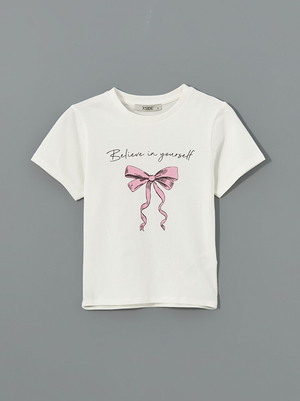 XSIDE Crew Neck Printed Women's T-Shirt -S5DL33Z8-R9J