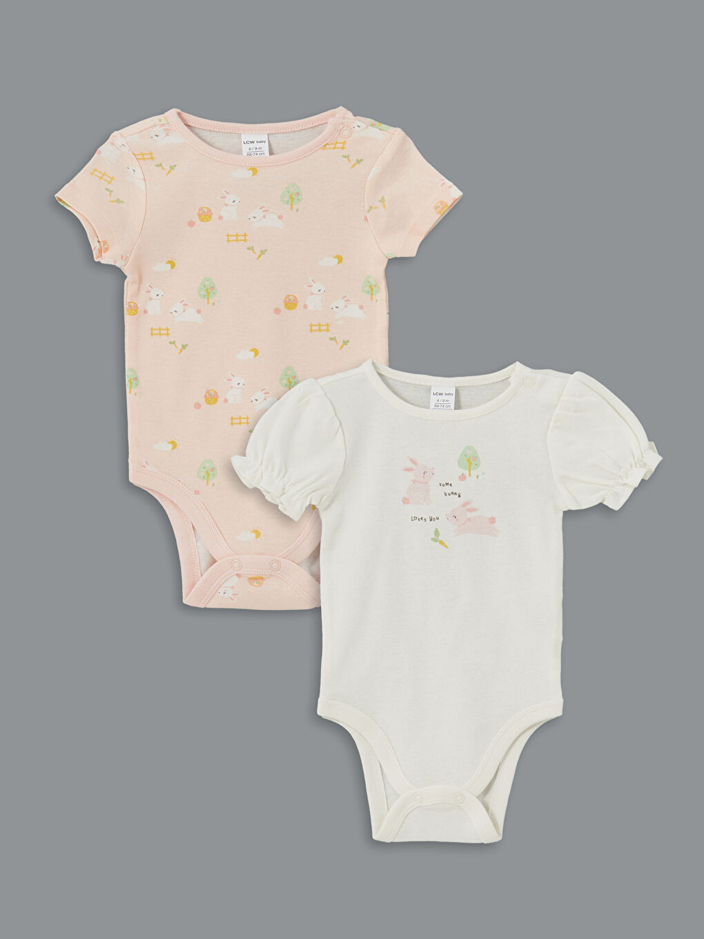 Baby Girl ECRU Bodysuit -S5DL44Z1-FDU