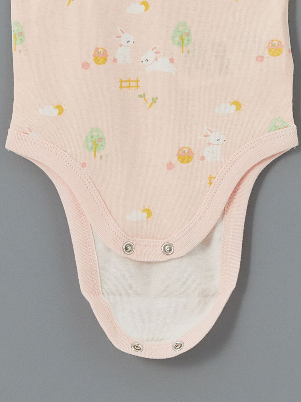 Baby Girl ECRU Bodysuit -S5DL44Z1-FDU