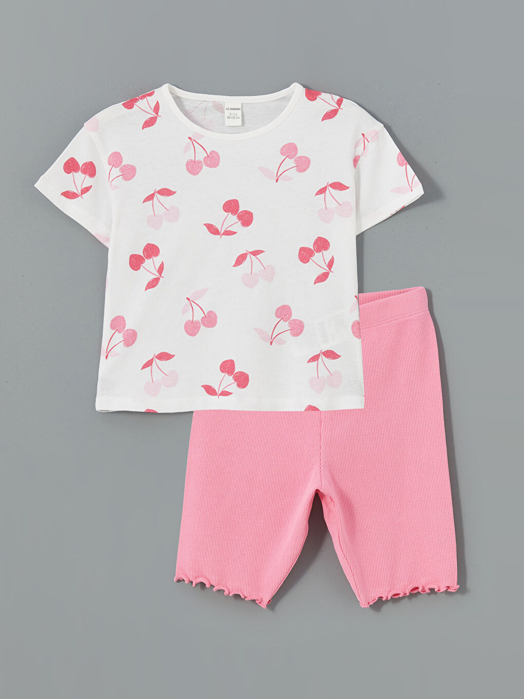 Ruffled Baby Girls' T-Shirt and Leggings 2 Pack -S5DL72Z1-LRA