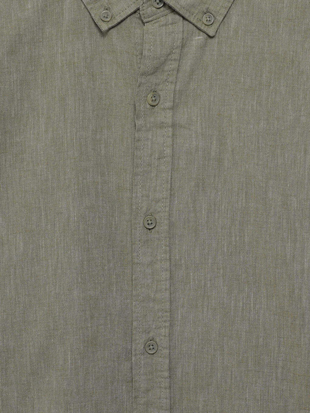 Regular Fit Short Sleeve Linen Blend Men's Shirt -S5DL96Z8-DYG
