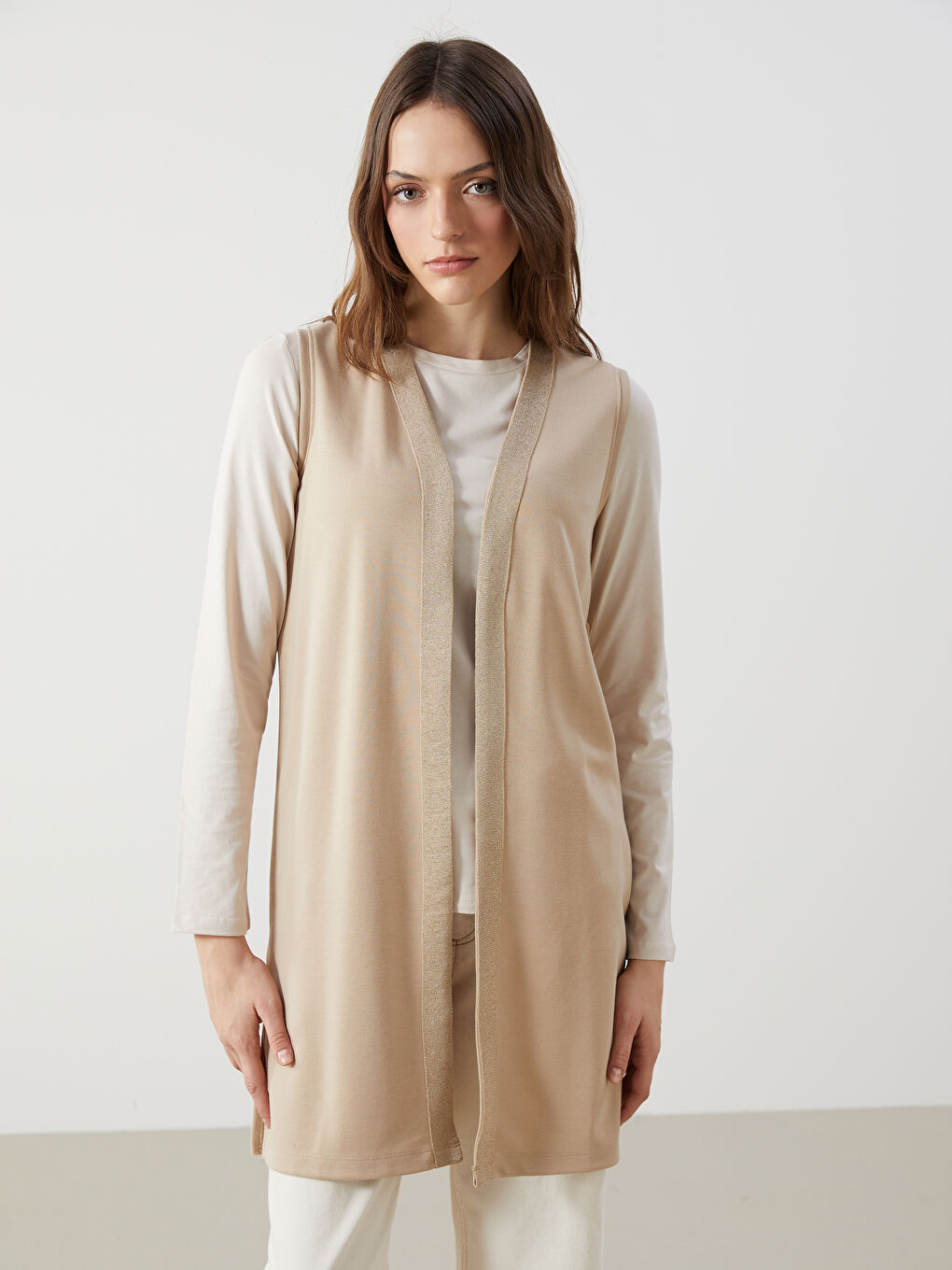 Shawl Collar Women's Cardigan -S5DM15Z8-FJZ