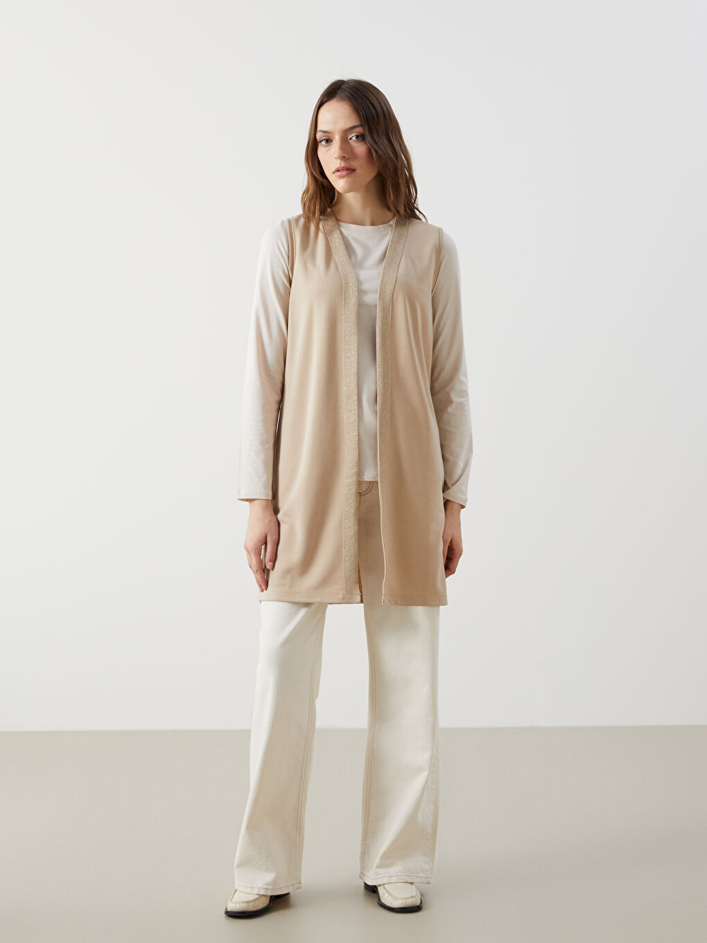 Shawl Collar Women's Cardigan -S5DM15Z8-FJZ