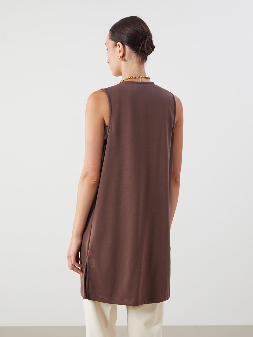 Cardigan pour Femmes à Col Châle-3