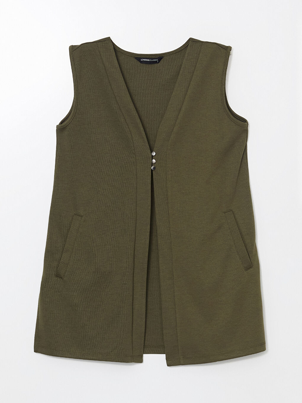 V-Neck Women's Waistcoat -S5DM16Z8-HDQ