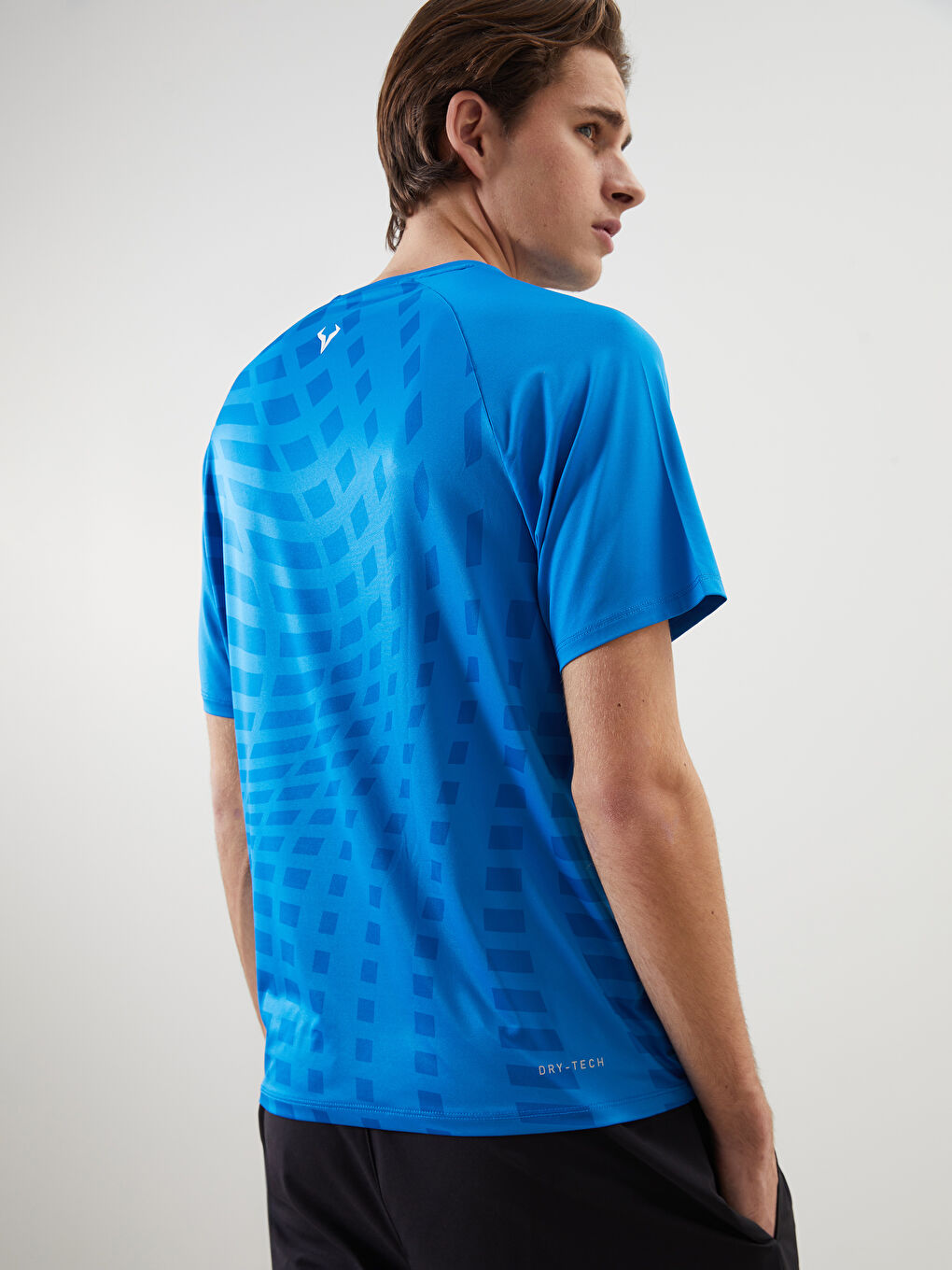 Crew Neck Men's Sports T-Shirt -S5DM96Z8-CRA