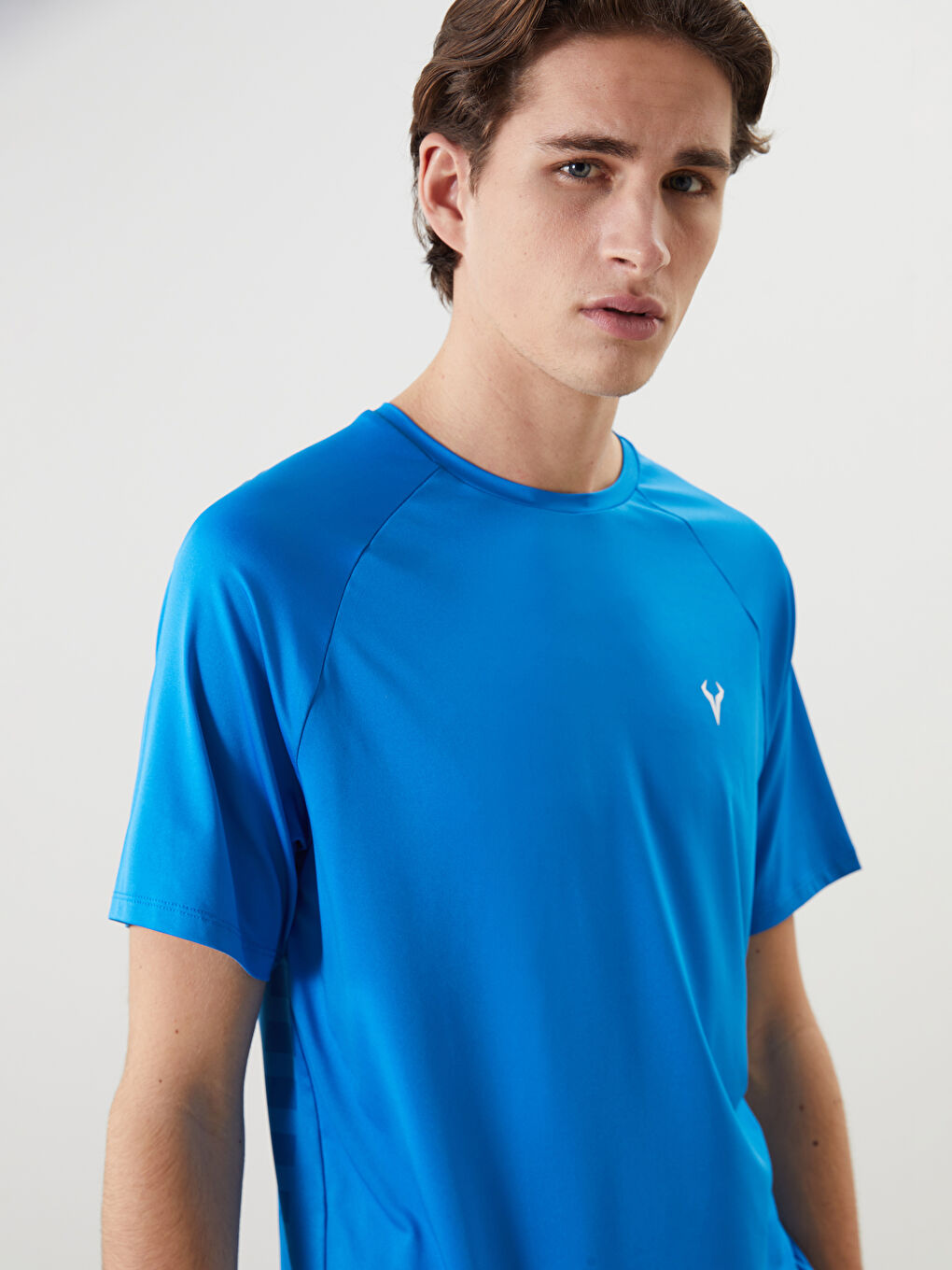 Crew Neck Men's Sports T-Shirt -S5DM96Z8-CRA