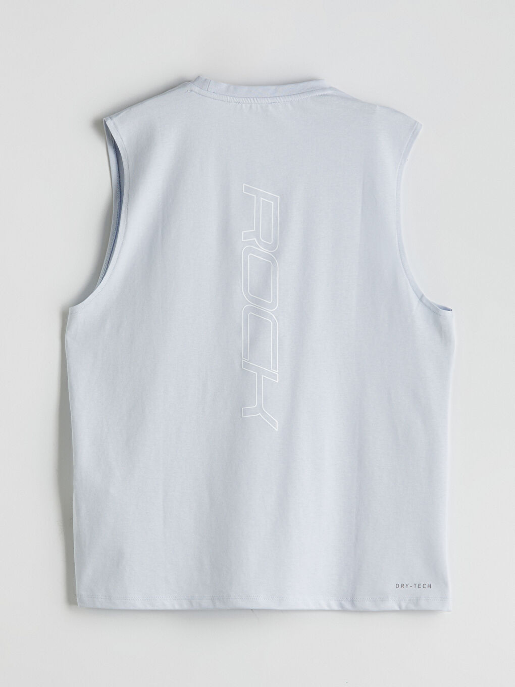XSIDE ACTIVE Mavi Bisiklet Yaka Erkek Kolsuz Tişört - 5