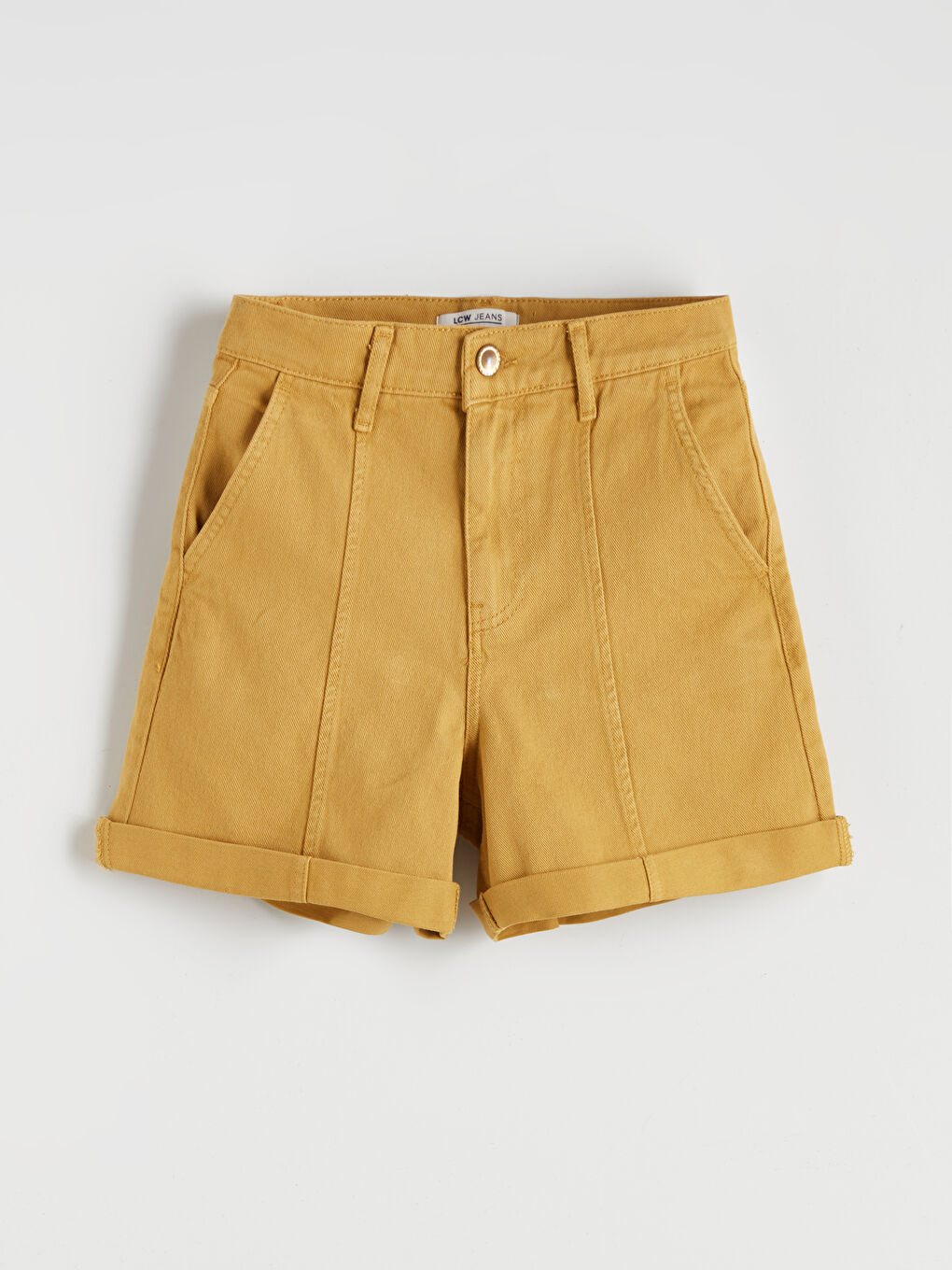 Regular Fit Women's Denim Shorts -S5DN22Z8-GT4