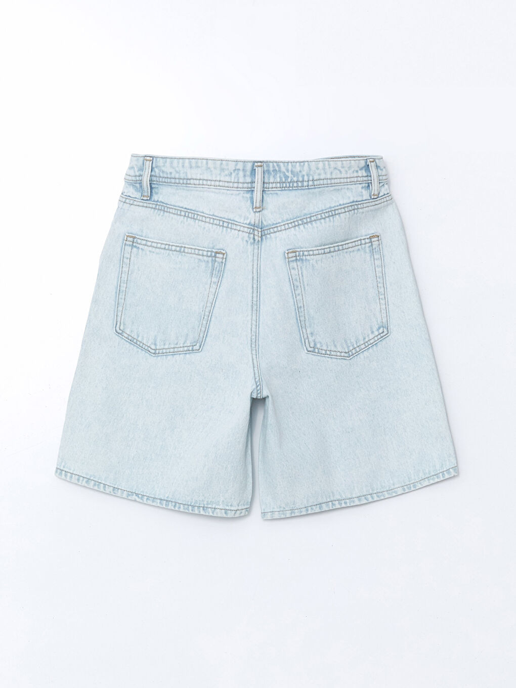 Regular Fit Women's Denim Shorts -S5DN25Z8-311